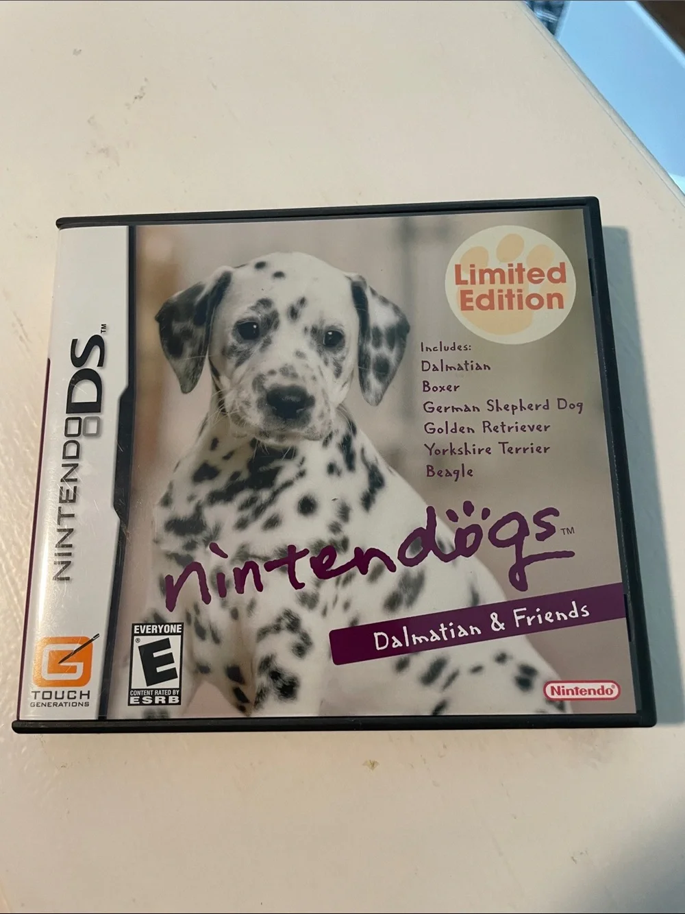 Nintendo DS Nintendogs Collection - Dachshunds, Labs, Dalmatian and Friends